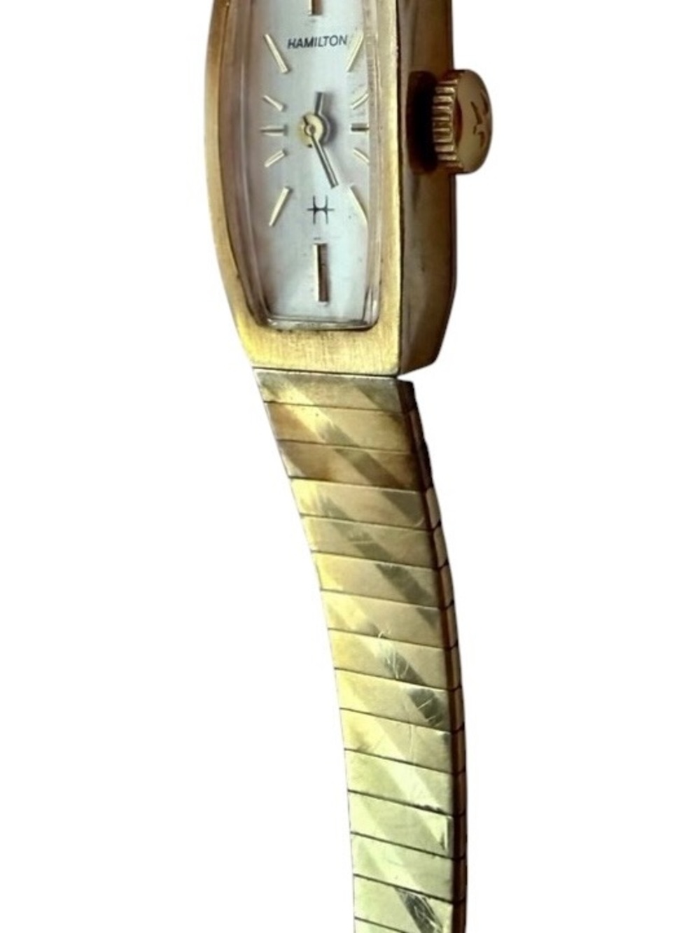 Vintage 1970s Ladies Hamilton 10K RGP Cocktail Watch 915477 - Picture 4 of 11